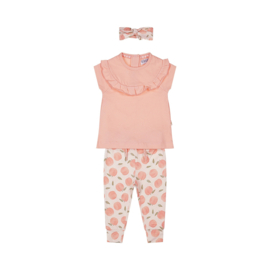 Dirkje 2 delig setje faded peach