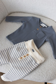 Feetje longsleeve rib blauw Forever Bestie