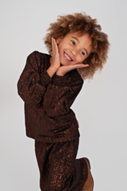 Jubel sweater crinkle koper City Chic