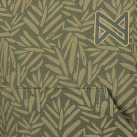 Koko Noko sweater with hood army green
