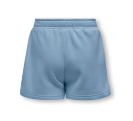Kids ONLY sweat string short soft chambray