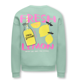 Kids ONLY sweater Canasta Aqua foam