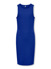 Kids ONLY midi dress kogBELFAST mazarine blue