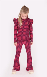 B.nosy girls Pepper flared pants smart aop