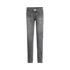 No Way Monday jeans tapered fit denim mid gray