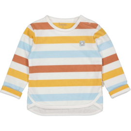 Bess sweater striped amber