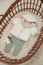 Feetje omkeerbaar teddyjasje met capuchon Penguin Cuddles