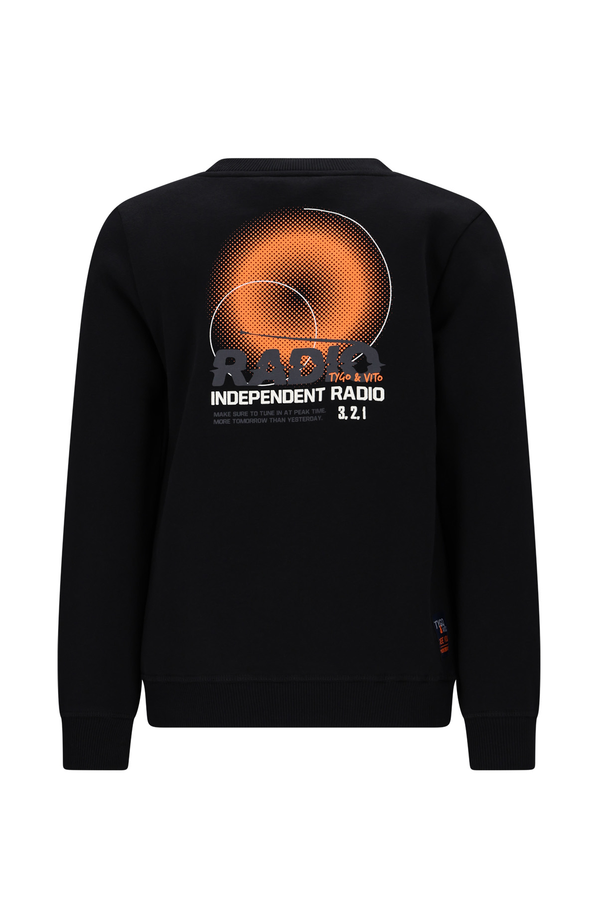 Tygo & Vito sweater Silver black