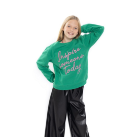 No Way Monday sweater green