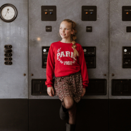No Way Monday skirt multicolor red