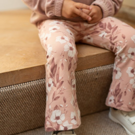Dirkje flared legging en haarband Misty Rose