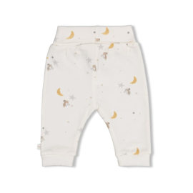 Feetje broek aop offwhite Over the Moon for you