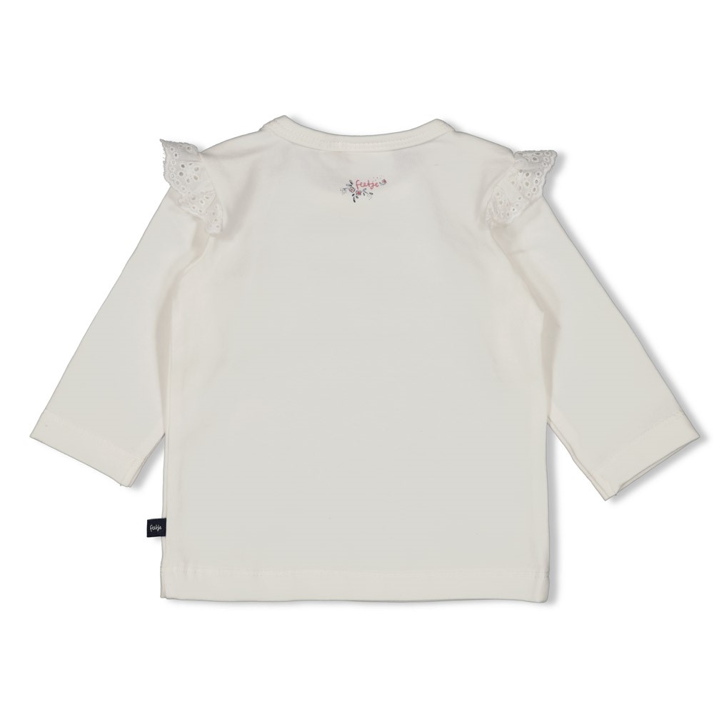 Feetje longsleeve offwhite Swanlake