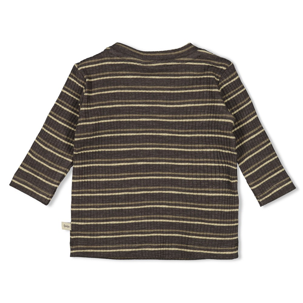 Feetje longsleeve rib streep Rawrsome