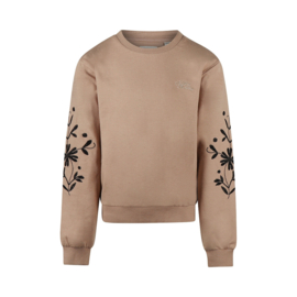 No Way Monday sweater taupe