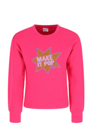 B.nosy girls sweater Shelly bright rose