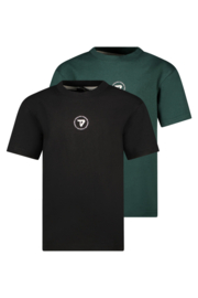 Tygo & Vito Teens t-shirt 2-pack black/green