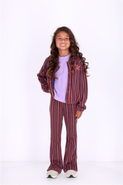 B.nosy girls Phea flared pants candy stripe