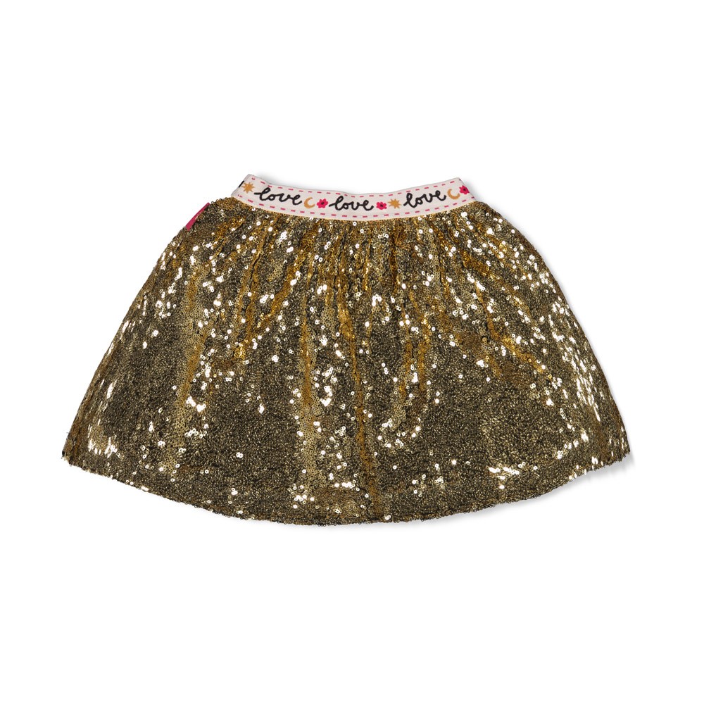 Jubel pailletten rok goud Shine Bright