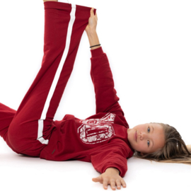 No Way Monday jogging trousers wide leg Sun-dried tomato