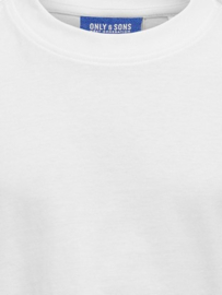 Only & Sons Fred short sleeves bright white