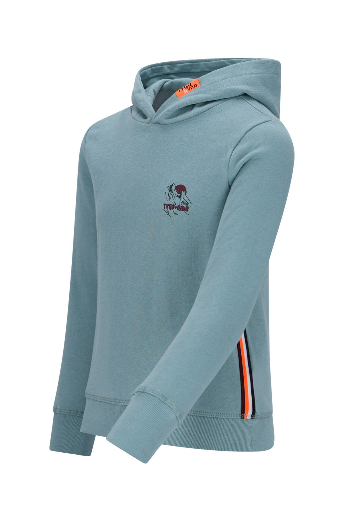 Tygo & Vito hoody Hank mineral blue