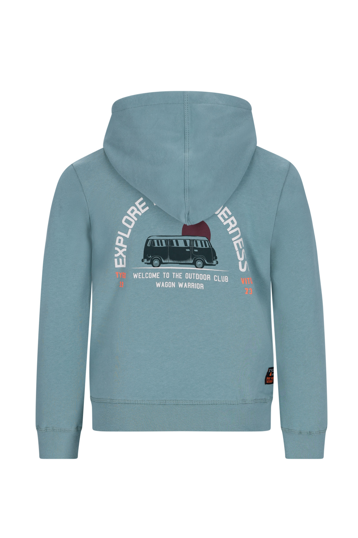 Tygo & Vito hoody Hank mineral blue