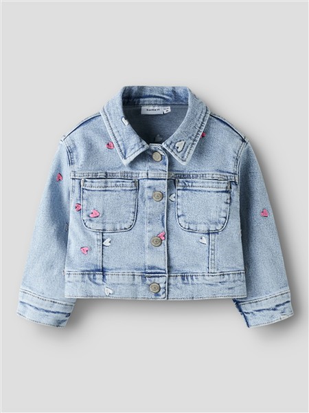 Name It Felisa denim jacket light blue bleached