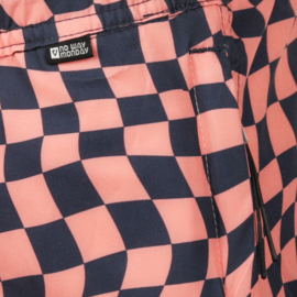 No Way Monday swimshort shortlengte coral pink zwembroek