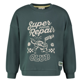 Sturdy sweater oversized petrol Fix it