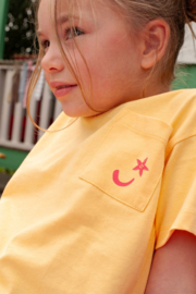 Jubel t-shirt geel Lazy Lagoon