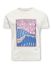 Kids ONLY t-shirt kogEmma offwhite
