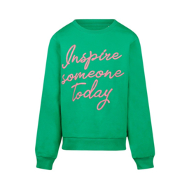 No Way Monday sweater green