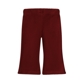 Dirkje flared trousers dark red