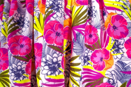 B.nosy girls skirt 2 layer dazzling aop