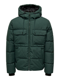 Only & Sons Elijah jacket Darkest Spruce