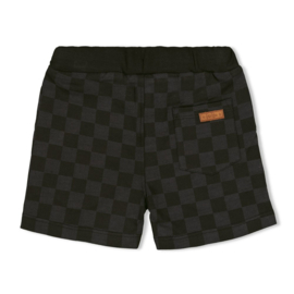 Feetje geruite short summer denim