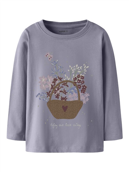 Name It Betua top lavender grey