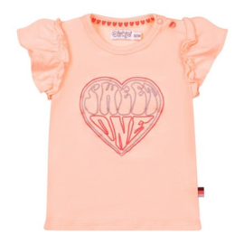 Dirkje t-shirt bright peach