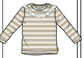 Bess shirt Adela aop pink stripe