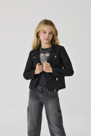 Kids ONLY fake leather jacket kogFREYA