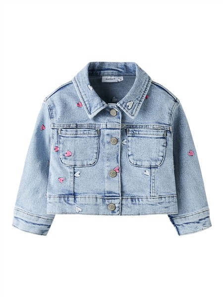Name It Felisa denim jacket light blue bleached