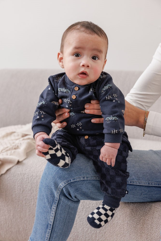 Feetje sweater aop Let's go!
