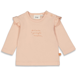 Feetje longsleeve ruches "So Very Loved"