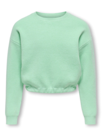 Kids ONLY short sweater kogSUMMER egg green
