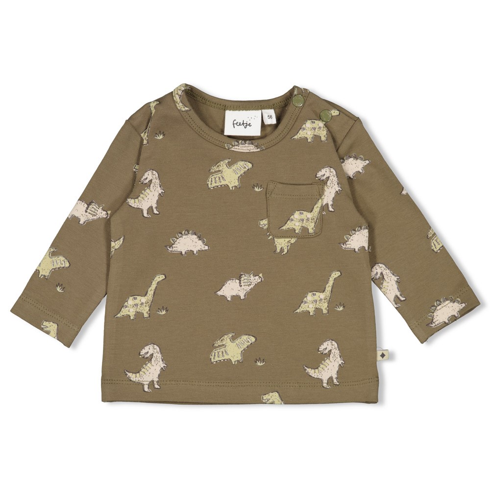Feetje longsleeve aop Rawrsome
