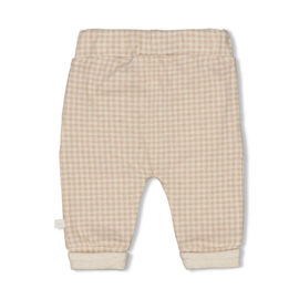 Feetje broek ruite taupe Picnic Party