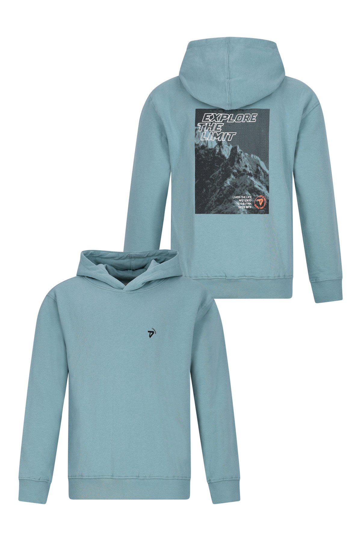 Tygo & Vito nextGen hoody Nigel mineral blue