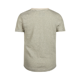 Koko Noko t-shirt long back olive