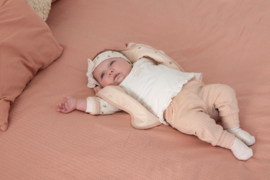 Feetje broek rib roze Sweet Poppy